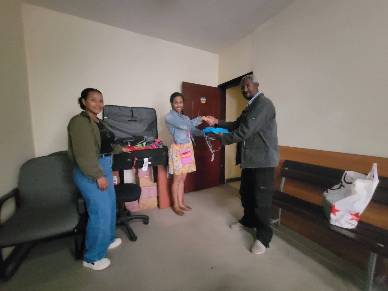 SEDC Handing over Supplies to DDIA